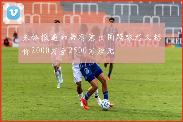 米体报道加蒂有意出国踢球尤文标价2000万至2500万欧元